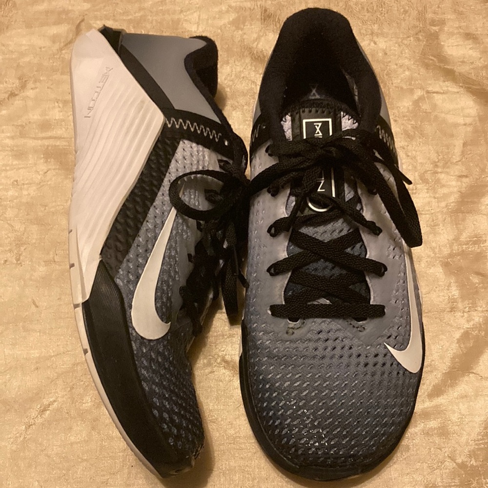 Nike Metcon 6 Black White Crossfit Shoes